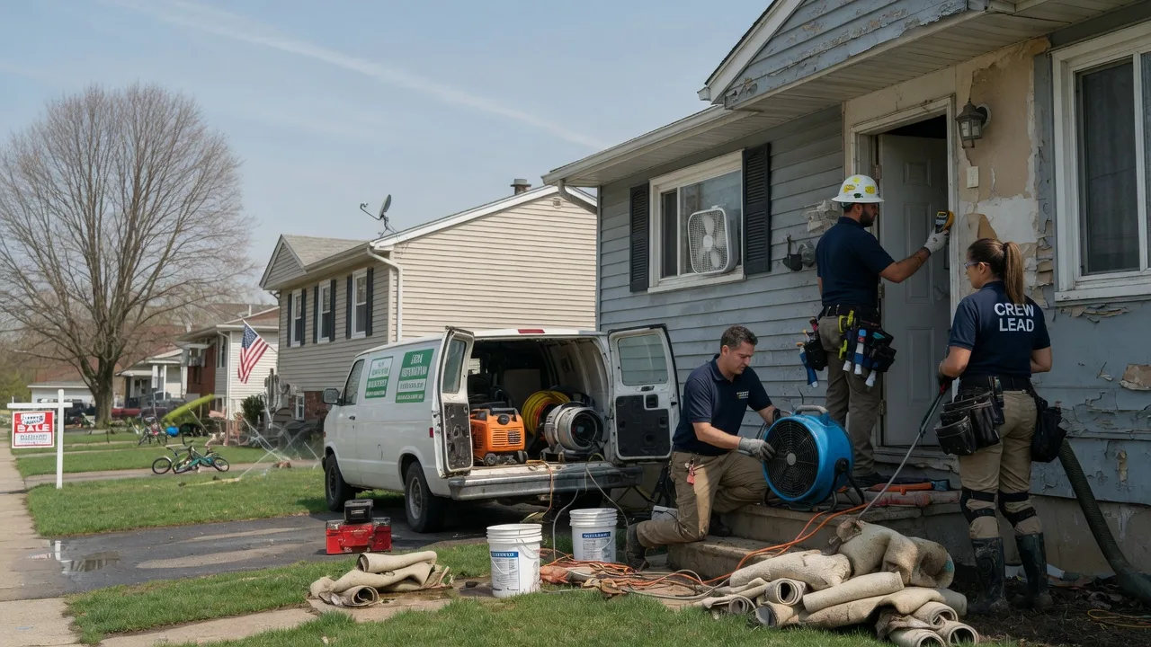 Flood Cleanup in Spring City, PA near me