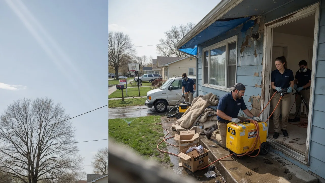 Basement Flood Cleanup in Spring City, PA near me